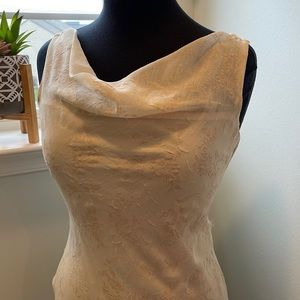 Beautiful pale yellow dress